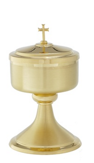 Graceful Satin Gold Ciborium