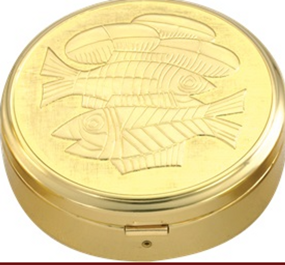 Sacred Protector Gold-Plated Pyx: Safeguarding the Precious Body of Christ