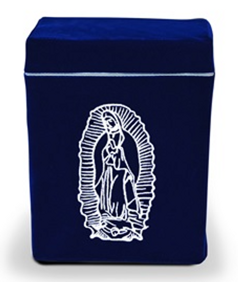 Dignity Velvet Urn Sleeve with Zipper Closure