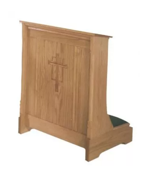 Divine Commitment Wedding Prie Dieu with Shelf for Meaningful Moments