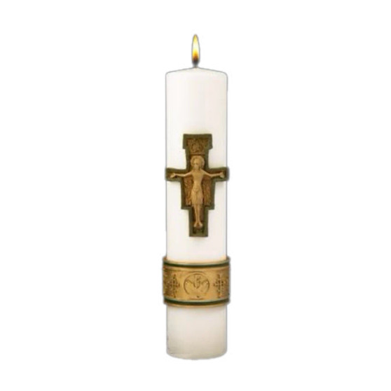Cross of Saint Francis | Christ Candle
