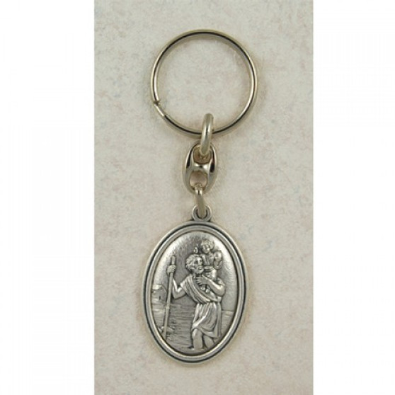 ST. CHRISTOPHER KEYRING