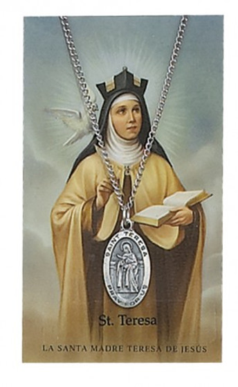 ST TERESA AVILA PRAYER CARDSET