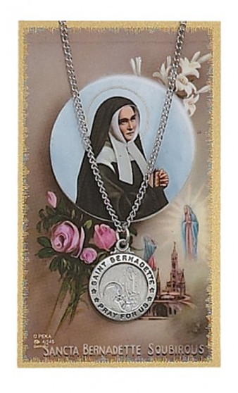 ST BERNADETTE PRAYER CARD SET