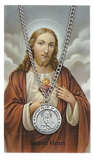 ST SACRED HEART PRAYER CARD ST