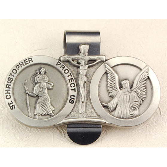 ST CHRIS/GA VISOR CLIP/CARDED