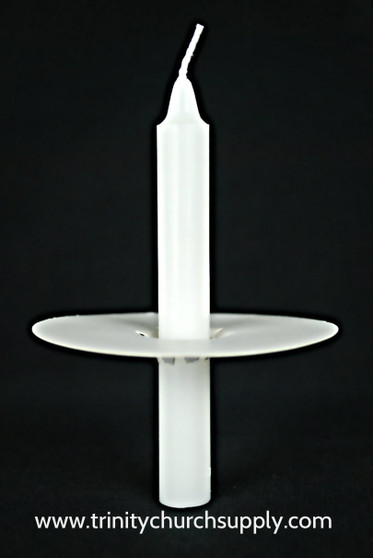 Vigil Candles With Paper Drip Protectors 50  per Box