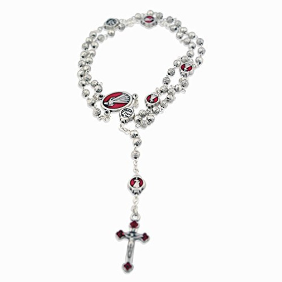 Deluxe Divine Mercy Rosary with Decorative Case