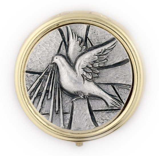 Catholic Holy Communion Pyx (Holy Spirit)