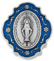 Mini Rosary Miraculous Medal Blue