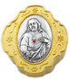 Catholic Rosary and Case Gift Set -  Sacred Heart of Jesus