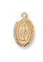 Gold on Sterling Miraculous Baby Pendant