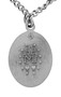Pewter Miraculous Medal (Large Oval)