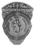 Traditional Catholic Visor Clip (Saint Christopher with Compass)