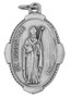 1" Traditional Saint Medals (st augustine)