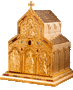 Saint Remy Tabernacle | 2 Sizes | Cloissoné Cabouchon Embellishments