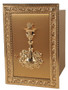 Wall Mount Tabernacle | Bronze with Steel Housings | High Polish Bronze Finish
