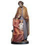 Hand Carved in Linden Wood or Fiberglass Holy Family Statue | Made in Italy