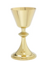 Gorgeous High Polish Chalice plated in 24K gold