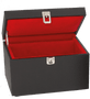 Premium Black Chalice Case with Red Velvet Lining