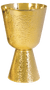 Majesty 24K Gold Talon Textured Communion Chalice