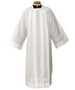 Grace Alb: Silky Smooth Poplin Clergy Alb with Lace Bands