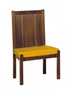 Blessed Comfort 144 Communion Chair with Supportive Cushioning and Elegant Backrest