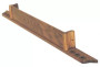 The Reverent Hymn Book Holder with Six Cup Slots, Designed for Convenient Hymn Display and Refreshment Storage in Worship Spaces