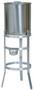 Aluminum Liturgical Stand – 5 Gallon Capacity, 13˝ Leg Spread