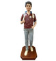 Carlo Acutis 47 Inch Statue Made with Glass Eyes