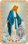 Mother’s Prayer – Memorare Laminated Prayer Print with Medal for Confirmation or First Communion