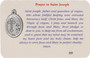Faithful Protector – Laminated Prayer Print of Sleeping Saint Joseph
