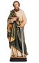 Saint Paul Statue (Model II) Wood Painted Statue