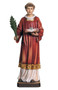 St. Stephen with Palm Leaf and Book -59 Inches