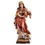 St Barbara Wood Painted Made in Italy Statue - 6 Inches