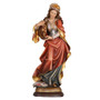 St. Katherine Painted Wood Made in Italy Statue - 16 Inches