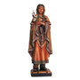 St. Kateri Tekakwitha Painted Wood Statue - 24 Inches