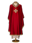 Celestial Grace Chasuble – Lightweight Viscose Acetate Vestment with Swarovski Accents and Exclusive Gamma Design
