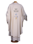 Marian Chasuble in 100% Polyester with Delicate Embroidery – Elegant Liturgical Vestment Honoring Our Lady
