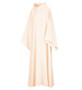 Sanctuary Alb in Beige Vaticano Fabric by Slabbinck – Washable Liturgical Vestment with Easy-Care Opaque Blend - Small
