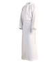Monastic Deluxe Server Alb – 100% Polyester, No Hood, Medium Weight Liturgical Alb for Altar Servers - Large
