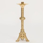 Traditional Altar Candlestick – Brass Church Candle Holder | Polished & Lacquered | Matches H-121 Altar Cross & Altar Furnishings
 Traditional Altar Candlestick – Brass Church Candle Holder | Polished & Lacquered | Matches H-121 Altar Cross & Altar Furnishings
