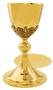 "Divine Elegance Chalice – Italian Craftsmanship with Amethyst Accents"