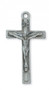 Pewter Crucifix 24" Chain and Box