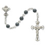 SS 6MM HEMATITE COMM ROSARY