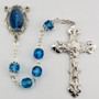 7MM BLUE CAPPED O.F. ROSARY