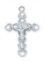 Crucifix sterling silver with 18" chain