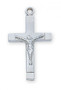 Crucifix sterling silver with 18" chain