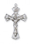 Crucifix sterling silver with 18" chain