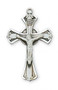 Crucifix sterling silver with 18" chain